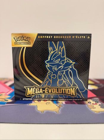 Pokémon etb mega évolution lucario me01