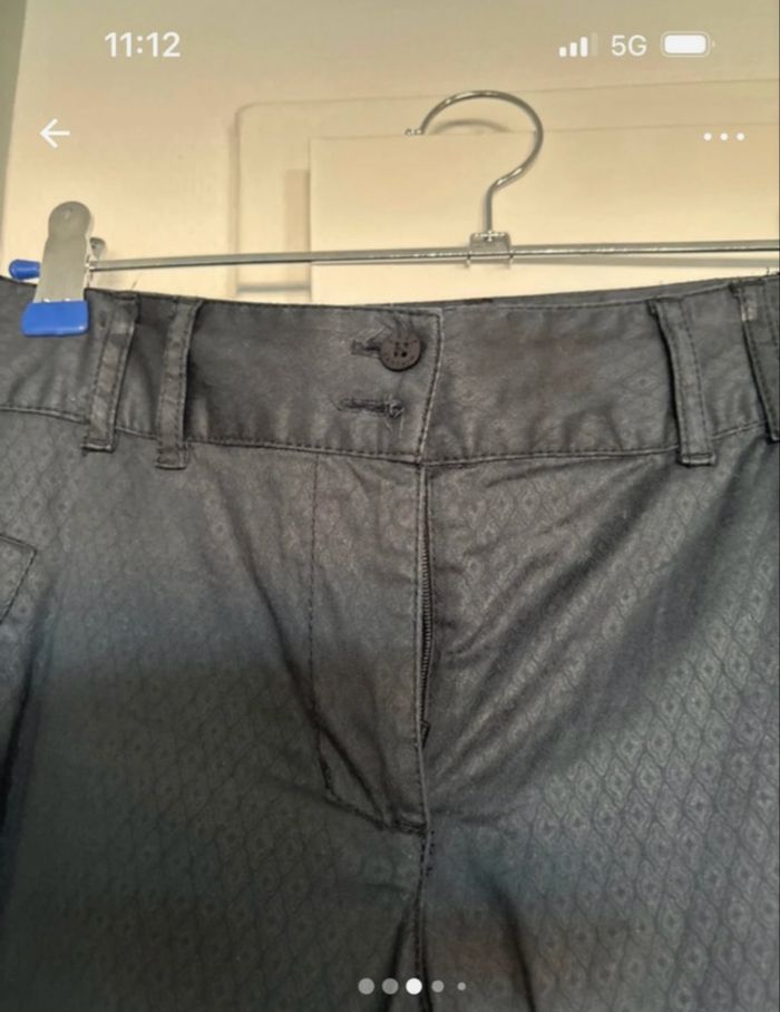 Pantalon noir légèrement satiné Lady Captain - photo numéro 4