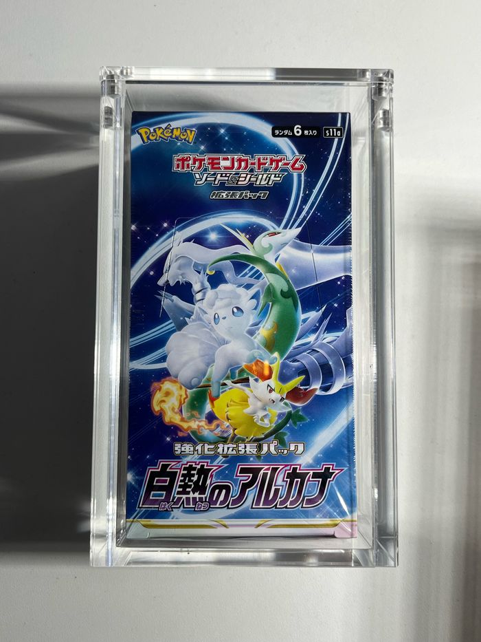 Protection acrylique pour display japonaise 10 et 20 boosters