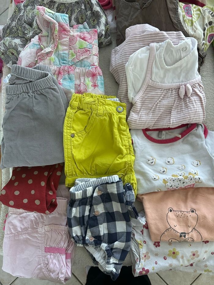 Lot de vêtements fille 9 mois - photo numéro 4