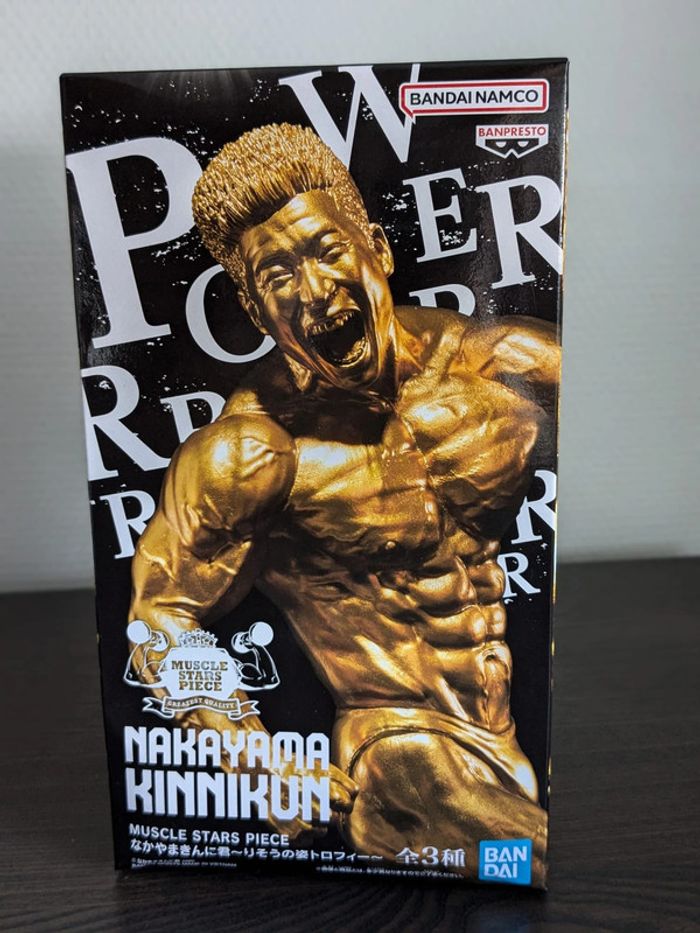 Figurine Muscle Stars Piece - Nakayama Kinnikun (Gold) - Banpresto