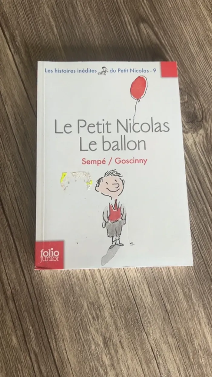 Livre « Le petit Nicolas - le ballon »