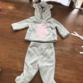 Ensemble bébé fille hiver 1/3 mois DPAM