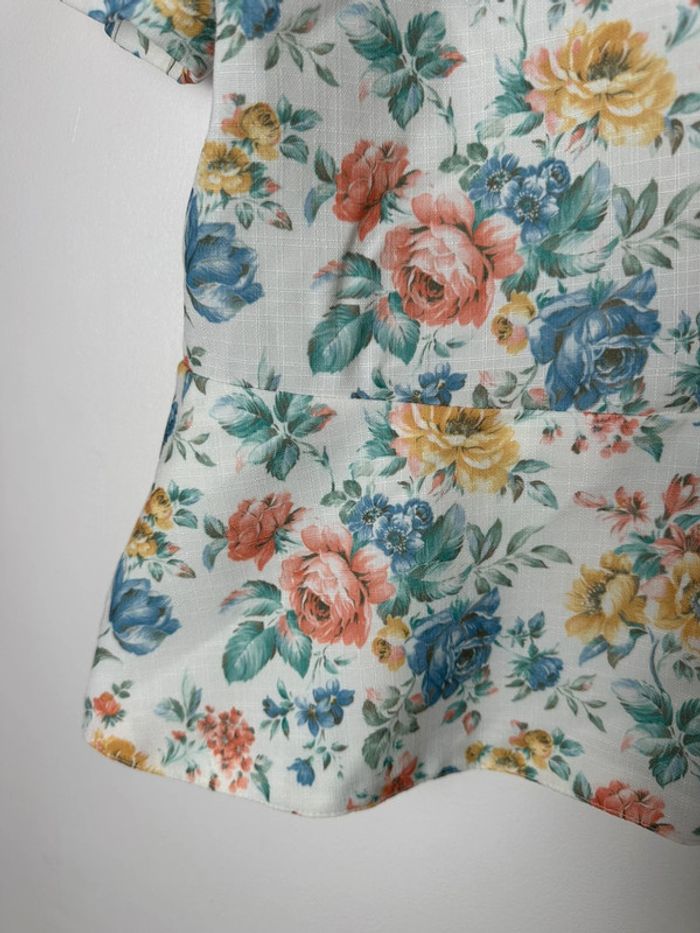 🌸Chemisier - vintage - fleurie 🌸 - photo numéro 7