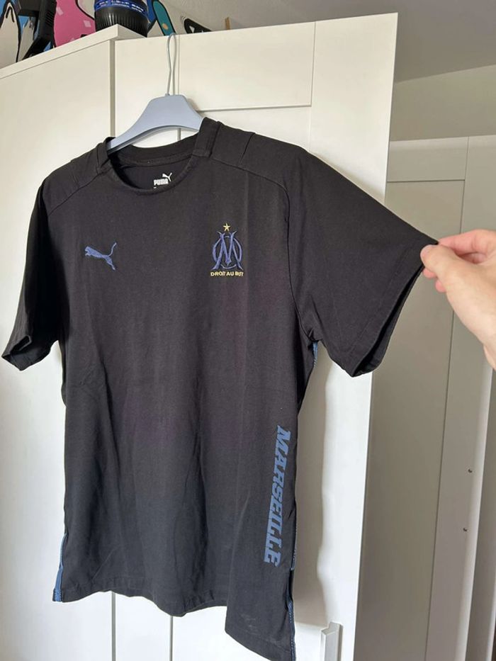 T-shirt à manches courtes foot Olympique de Marseille en coton - photo numéro 6