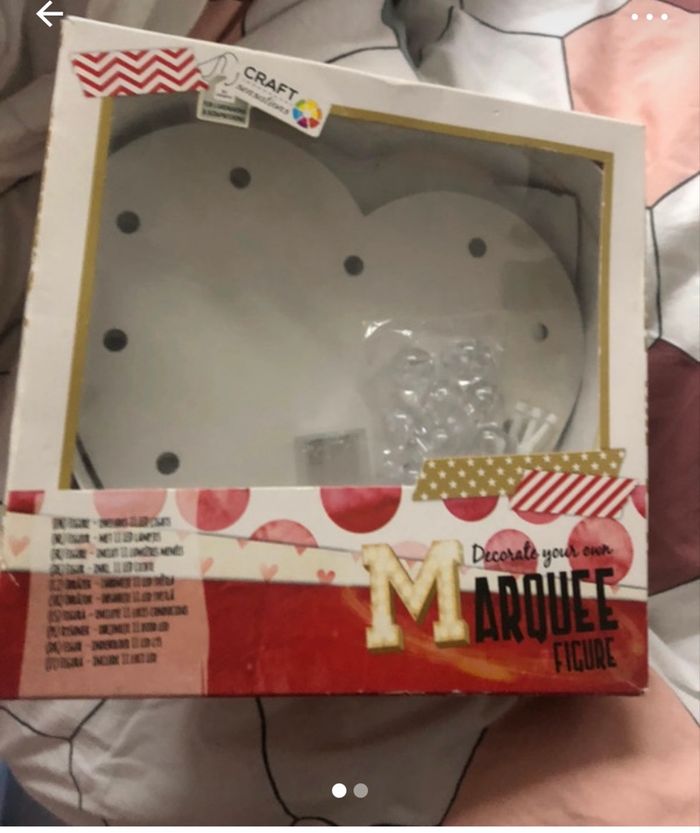 Saint Valentin déco led