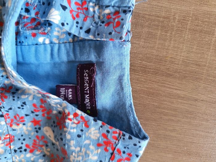 Blouse sergent major taille 4 ans - photo numéro 3