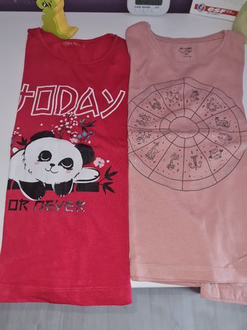 Lot tee-shirt manches longues