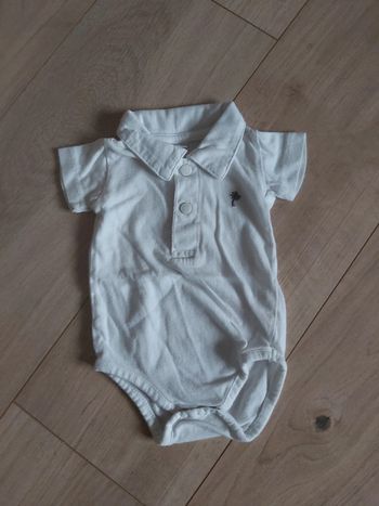 Bodie col polo manches courtes garçon 50cms 1 mois (78)