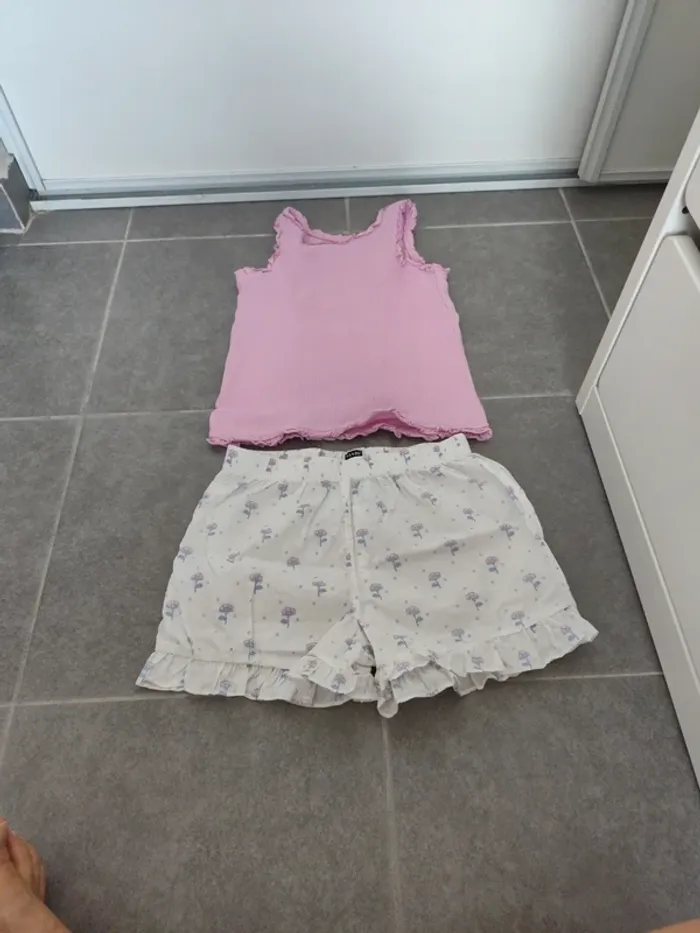 Pyjama fleurs