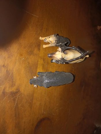 Lot de 3 animaux de la forêt