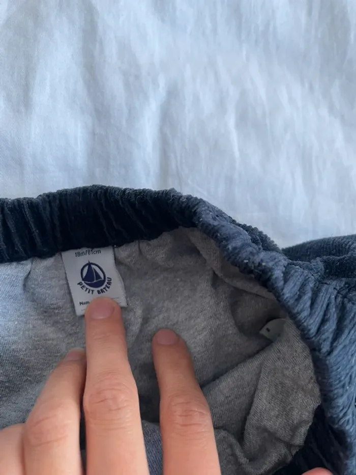 Pantalon Petit Bateau 18 mois - photo numéro 3