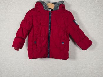 Doudoune rouge 80 cm 
