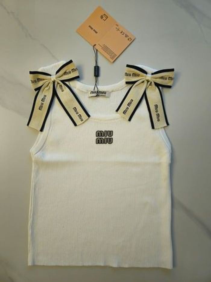 Débardeur Miu Miu noir - photo numéro 4