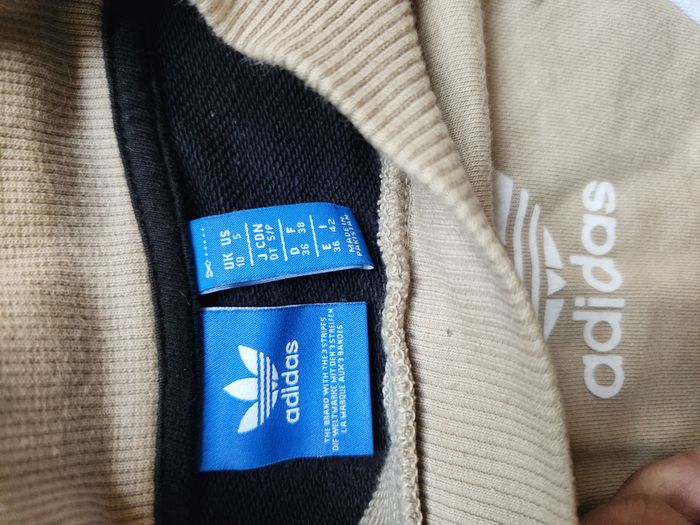 Adidas Originals Sweat Vintage Trefoil V-Design – Taille S - photo numéro 3