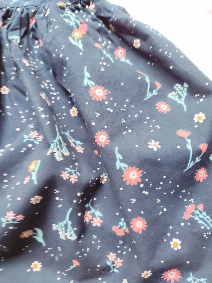 Robe cintrée fleurie sans manche 5ans - photo numéro 3