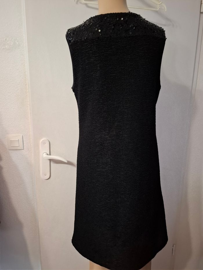 Robe noir sequin promod taille 38 en très bon état - photo numéro 5