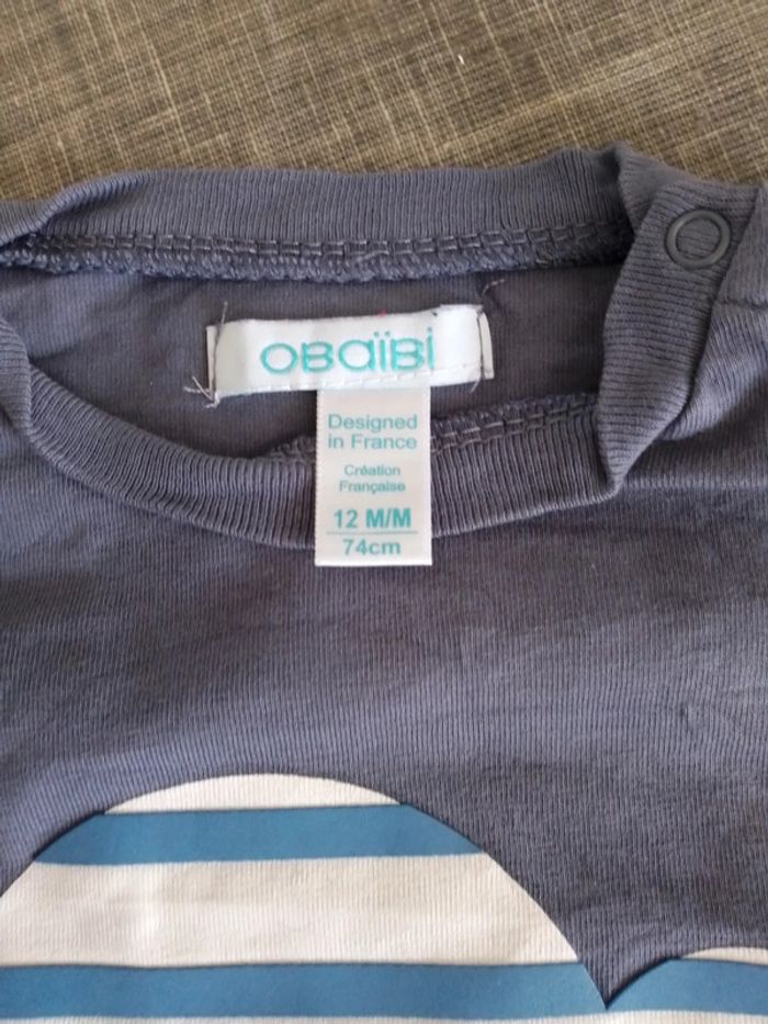 Lot tee-shirts obaibi - photo numéro 4
