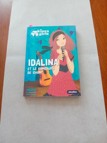Livre "Idalina et le concours de chant"