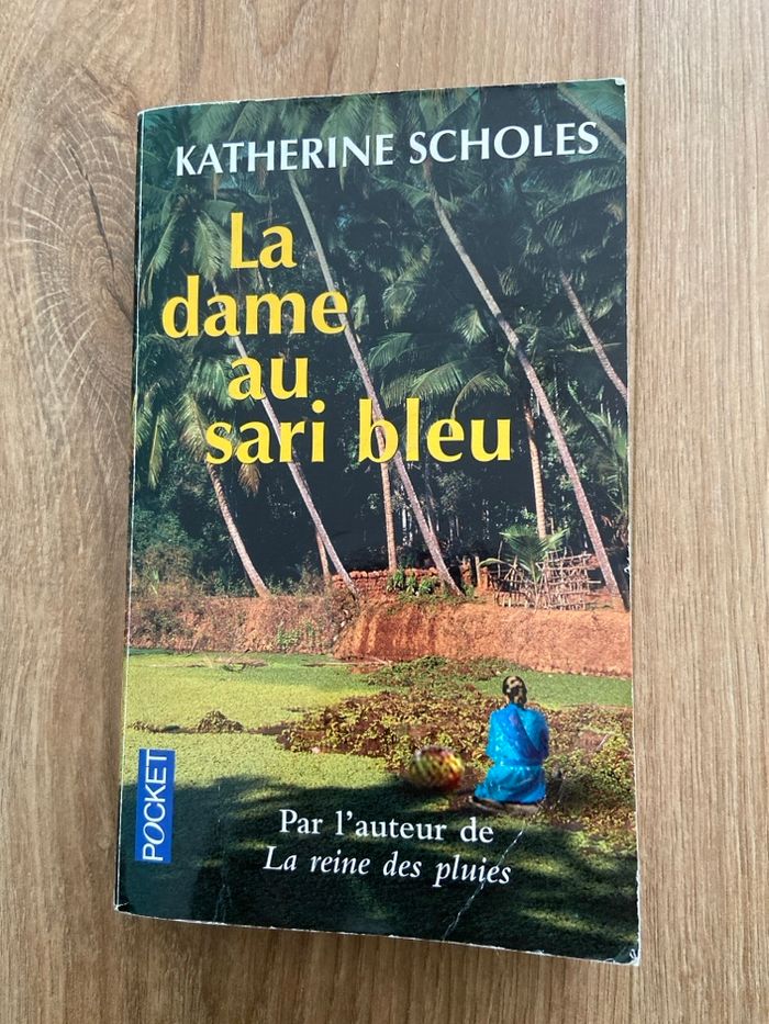 La dame au sari bleu Katherine scholes
