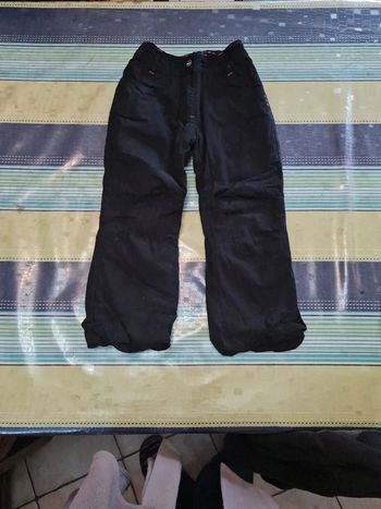 Pantalon doublé hiver noir 5 ans