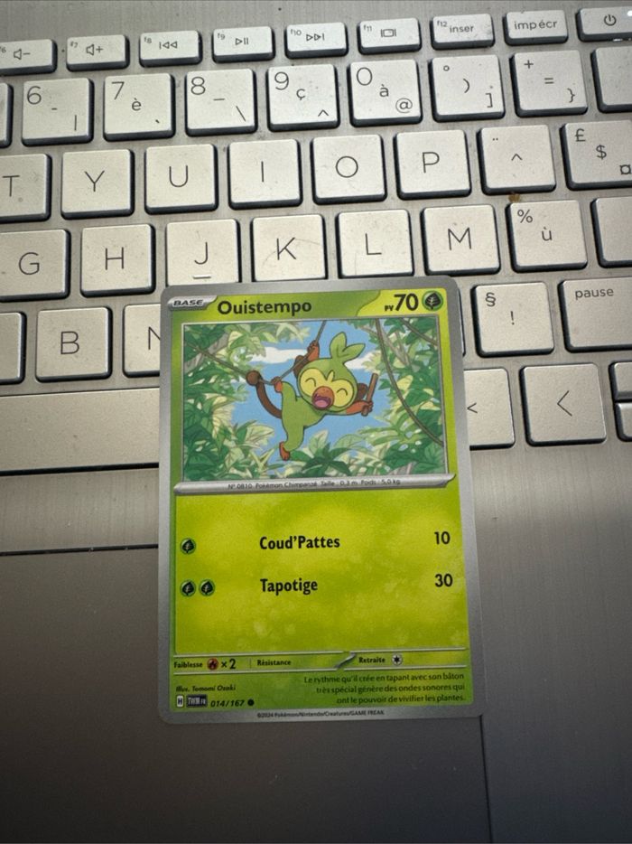Carte Pokémon Ouistempo 014/167