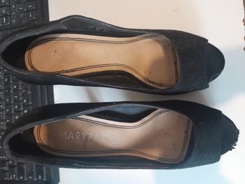 escarpins talon haut noir pointure 39