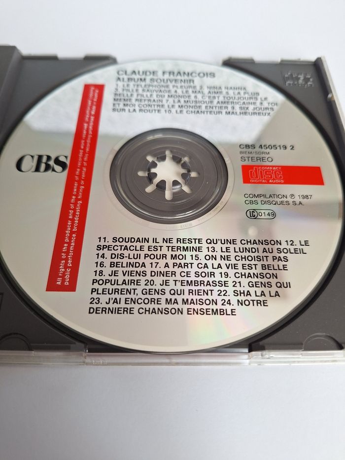 Cd Claude François - photo numéro 3