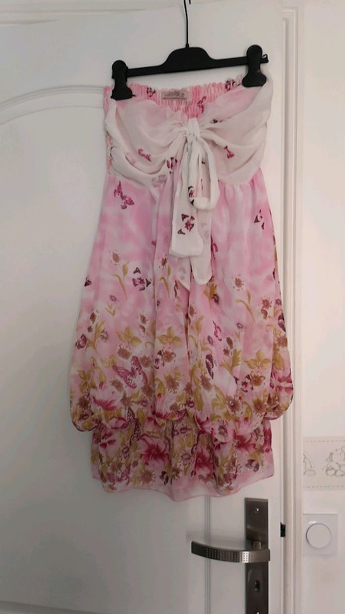 #robe boule bustier
