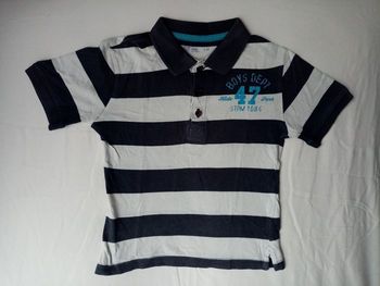 Polos rayé manches courtes 5 ans
