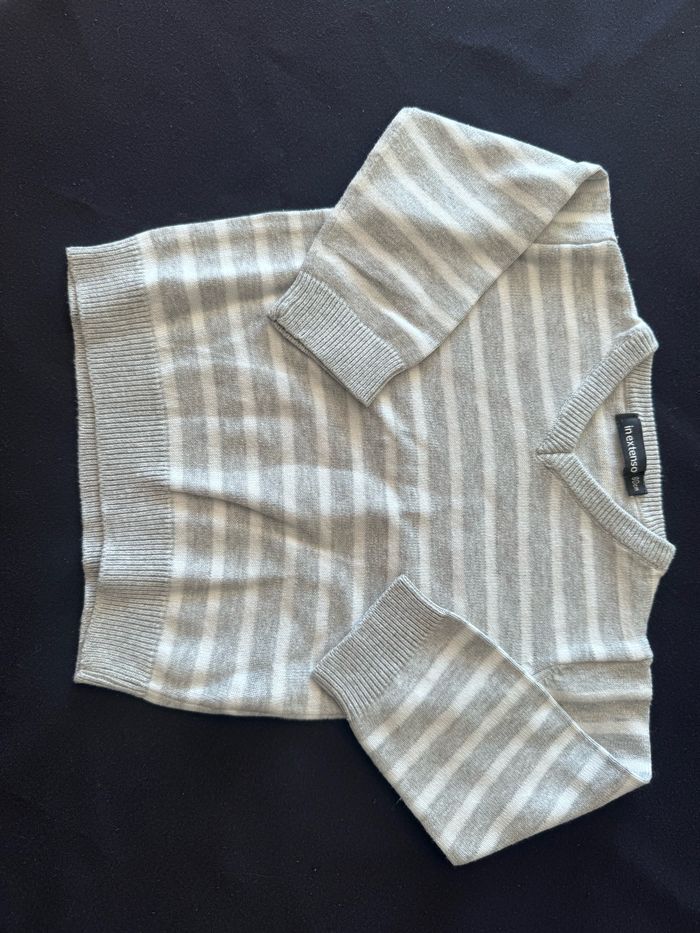 Pull 12-18 mois In Extenso gris