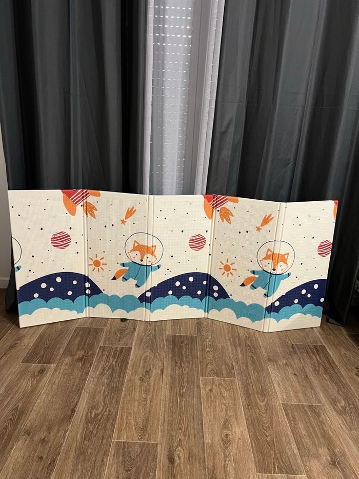 Tapis de jeu pliable réversible bébé neuf - photo numéro 5