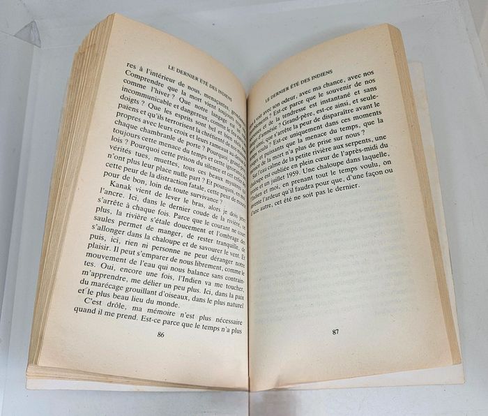 "Le dernier été des Indiens", de Robert Lalonde.
162 pages.
ISBN : 2.02.019124.5 - photo numéro 4