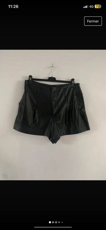 Short similicuir Zara