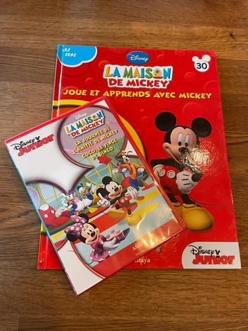 Livre Disney Junior La maison de Mickey Numero 30 avec le DVD Numéro 30