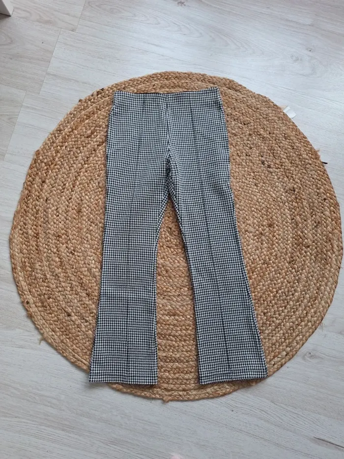 Pantalon motifs pieds de poule Kiabi 8 ans 126-131 cm