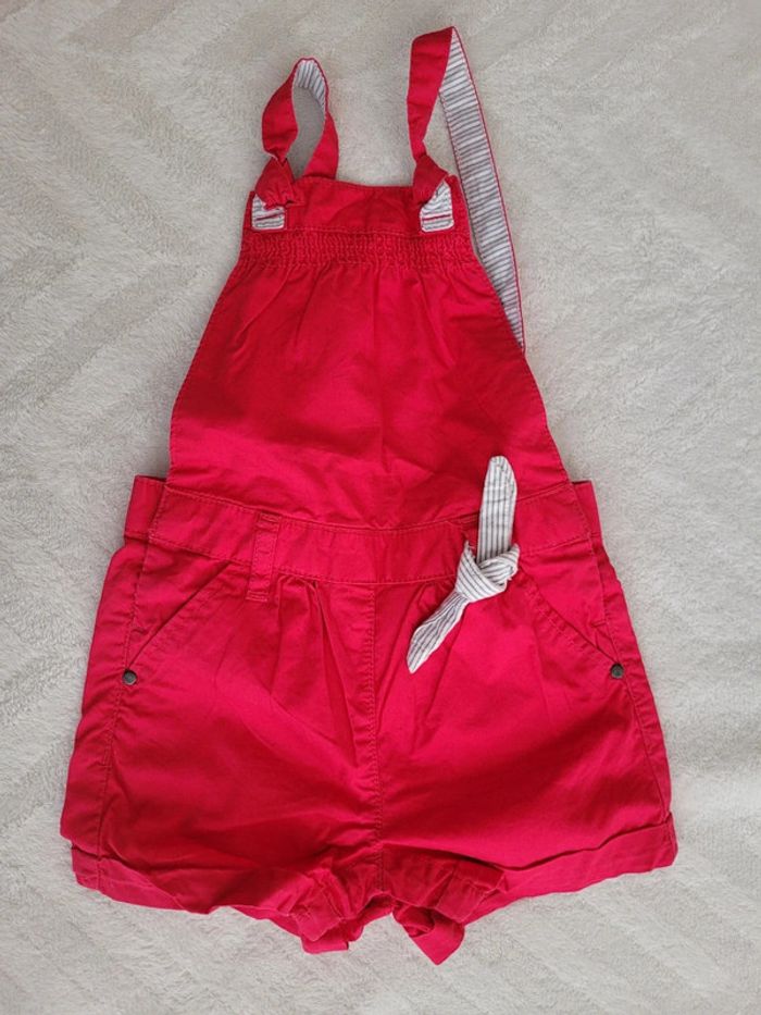 Salopette short 23 mois fille - photo numéro 2