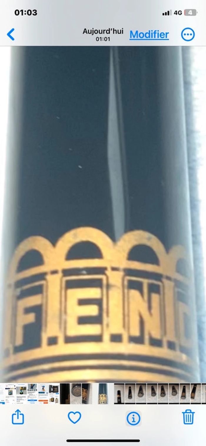 Rare Vaporisateur de parfum fendi palazzo - photo numéro 12