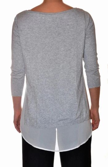 Blouse asymétrique manches 3/4 taille M