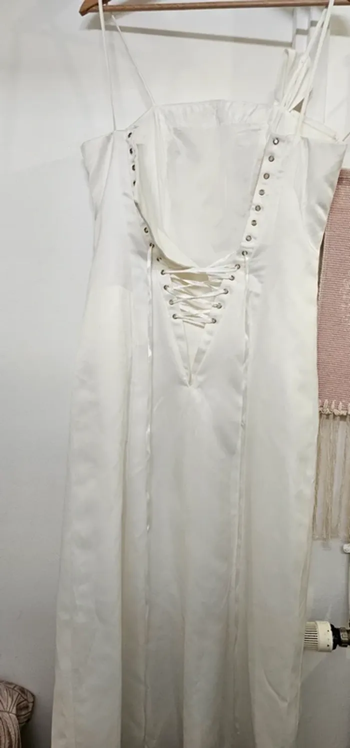 Robe de Mariée ou Cérémonie Écru Taille 40 - photo numéro 4