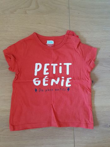 T-shirt manches courtes 12 mois