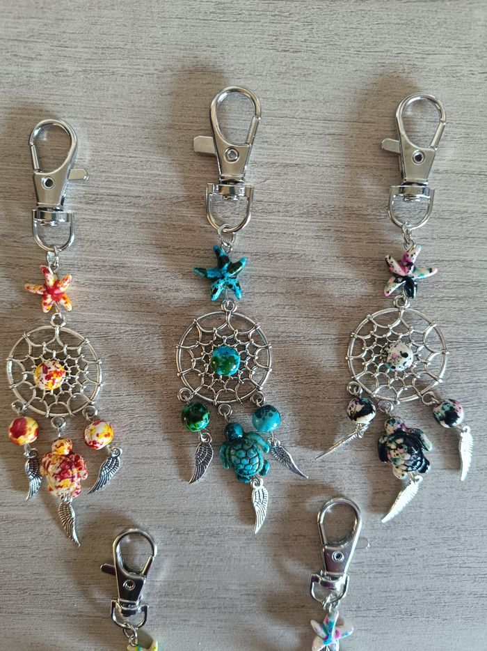 Porte clés attrape rêve - photo numéro 2