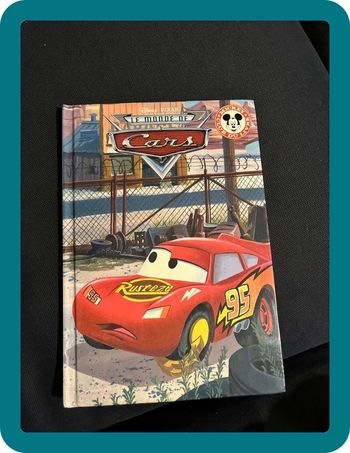 Livre Disney Mickey club du livre le monde de cars