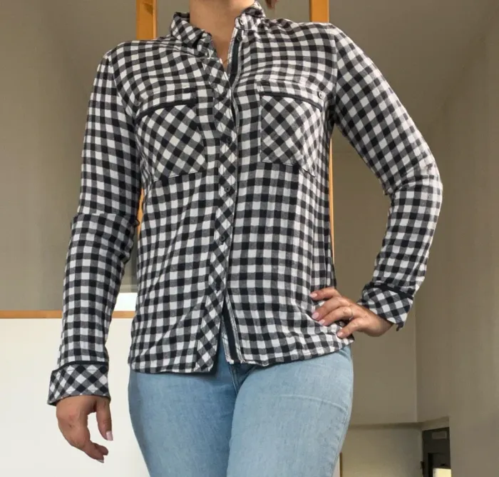 Chemise à carreaux coton edc