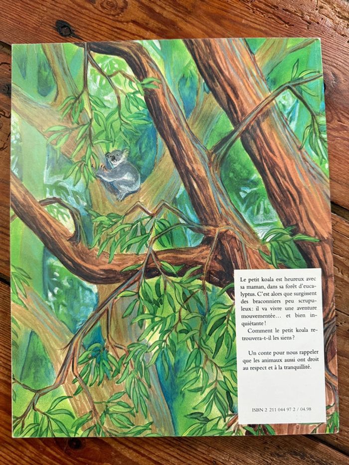 Livre album Petit Koala parmi les Hommes Emmanuelle Zicot archimede l’école des loisirs - photo numéro 2