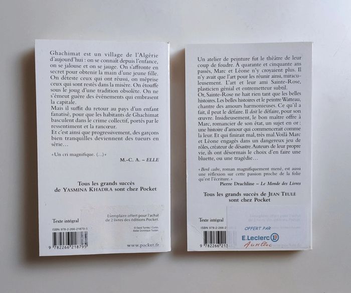 Lot de deux livres neufs - photo numéro 2