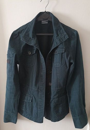 Veste Saharienne Pimkie Bleu Marine - Look Cargo / Militaire