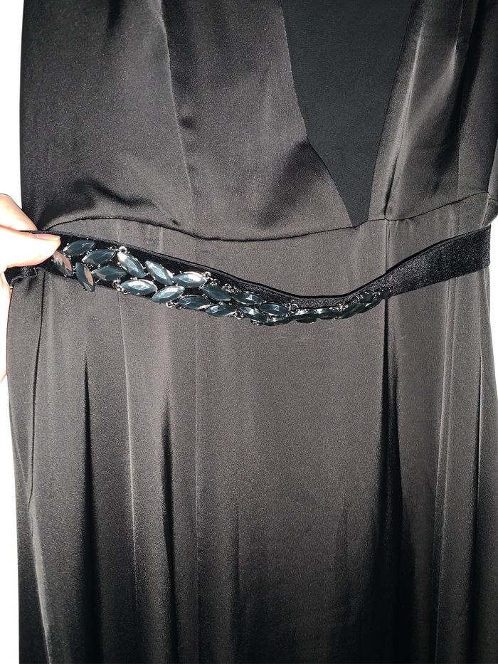 Robe longue satinée t:40 - photo numéro 6