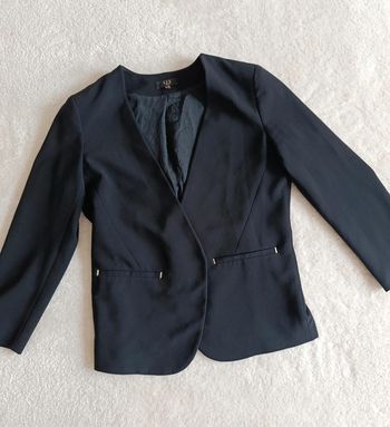 Veste blazer noir 123 Un Deux Trois 40 classe chic