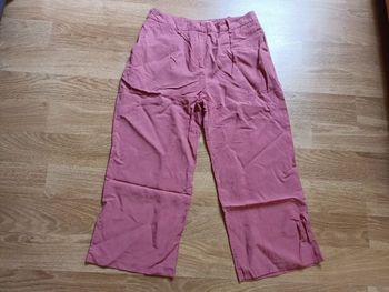 Pantalon rose foncé Promod 40